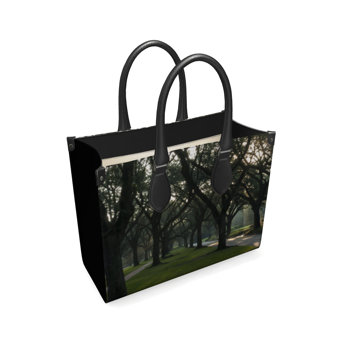 Leather Shopper Bag
