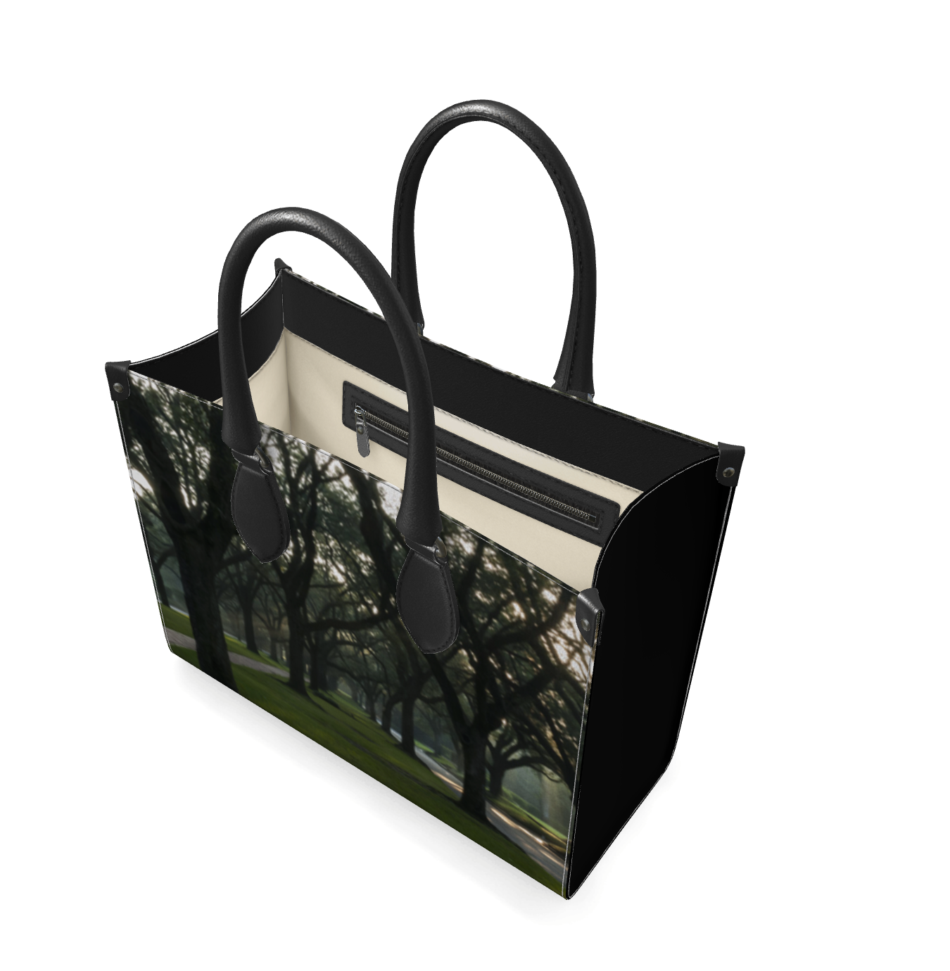 Leather Shopper Bag